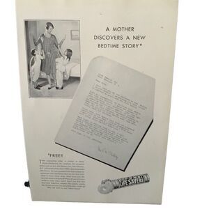 Vintage 1930 Life Savers Pep O Mint Mother Discovers Ad Advertisment